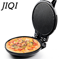 JIQI Electric Crepe Maker Pizza Pancake Baking Pan Machine Griddle Chinese Spring Roll Pie Frying Grill Steak Cooker Roaster EU