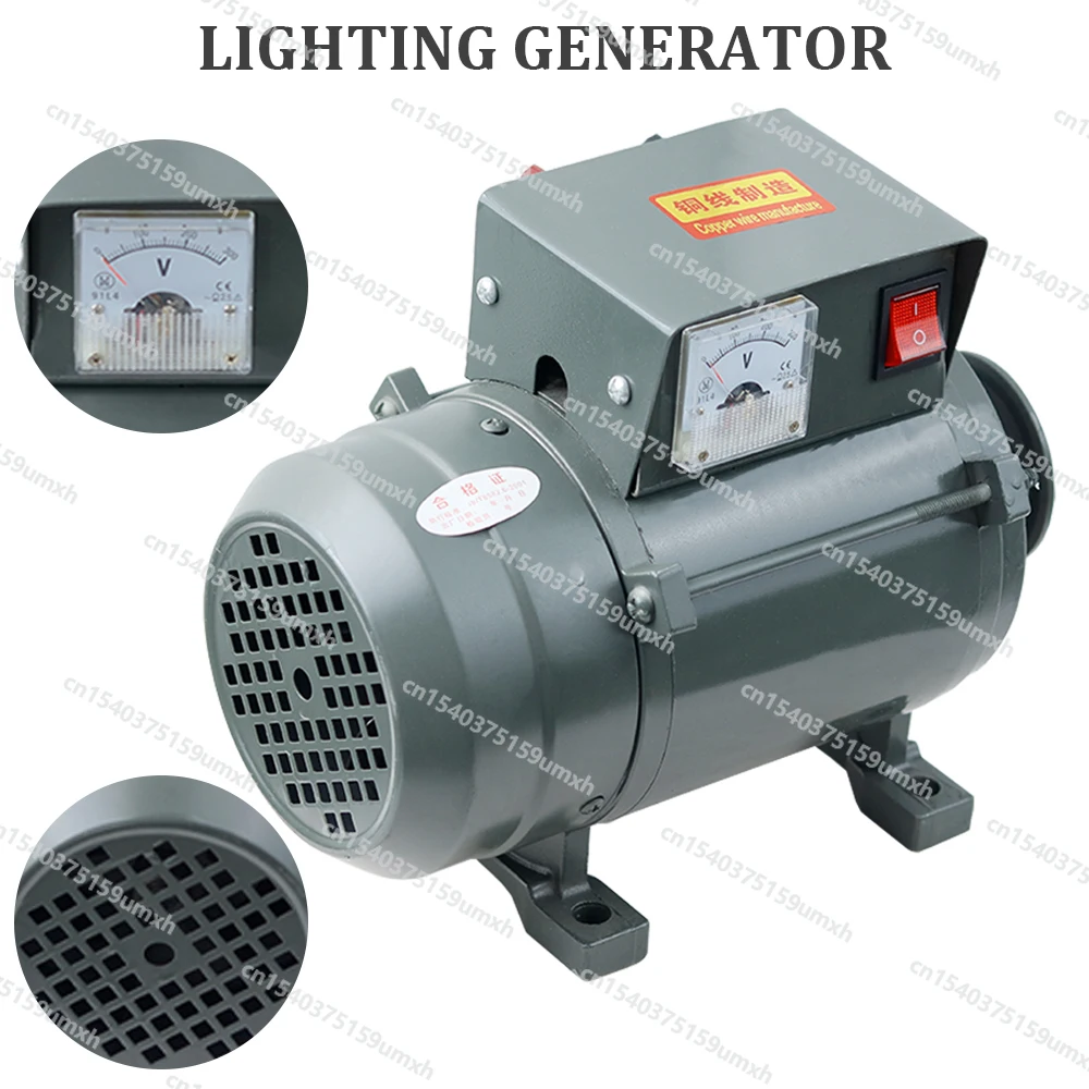 Large promotion for 1000 watt 220V low-speed permanent magnet brushless generator head for hydroelectric power generation