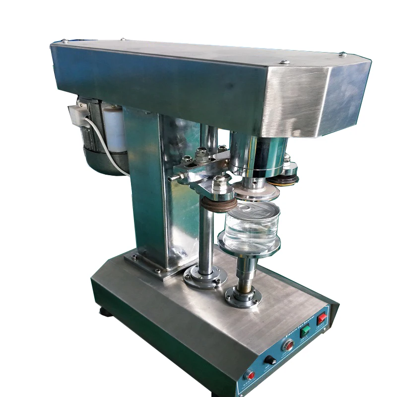 Manual Canning Closing Seamer Semi Automatic Sealing Machine For Tin Soda Beer Pop Can