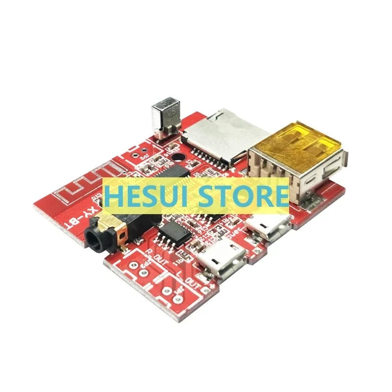 Bluetooth MP3 audio receiving module lossless car speaker power amplifier modified Bluetooth 4.1 circuit board
