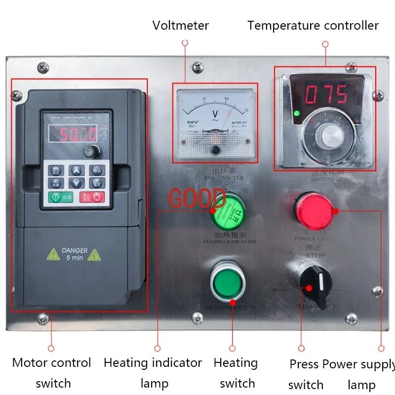 Intelligent Oil Press Electric Household Hot And Cold Stainless Steel Fully Automatic Commercial Small Machine