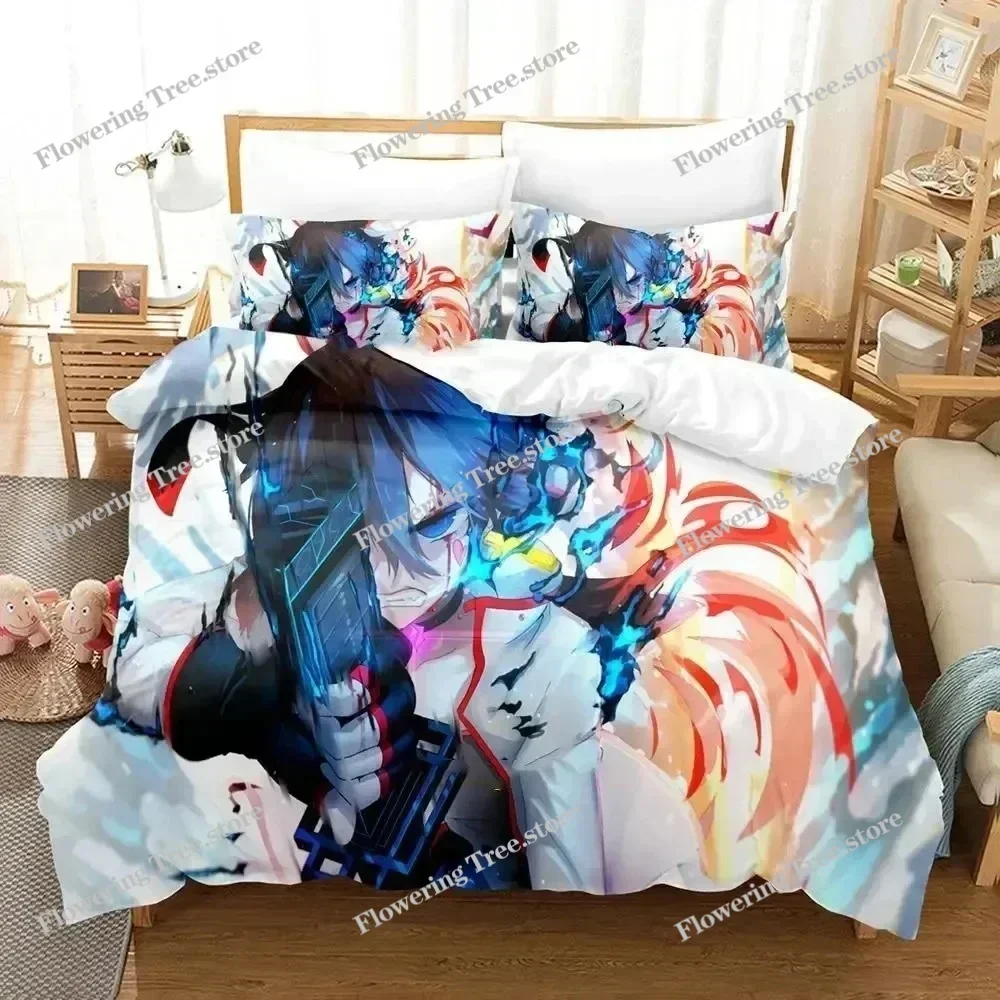 Anime Pixiv Fantasia Bedding Set Boys Girls Twin Queen Size Duvet Cover Pillowcase Bed Boys Adult Fashion Home Textileextile0299