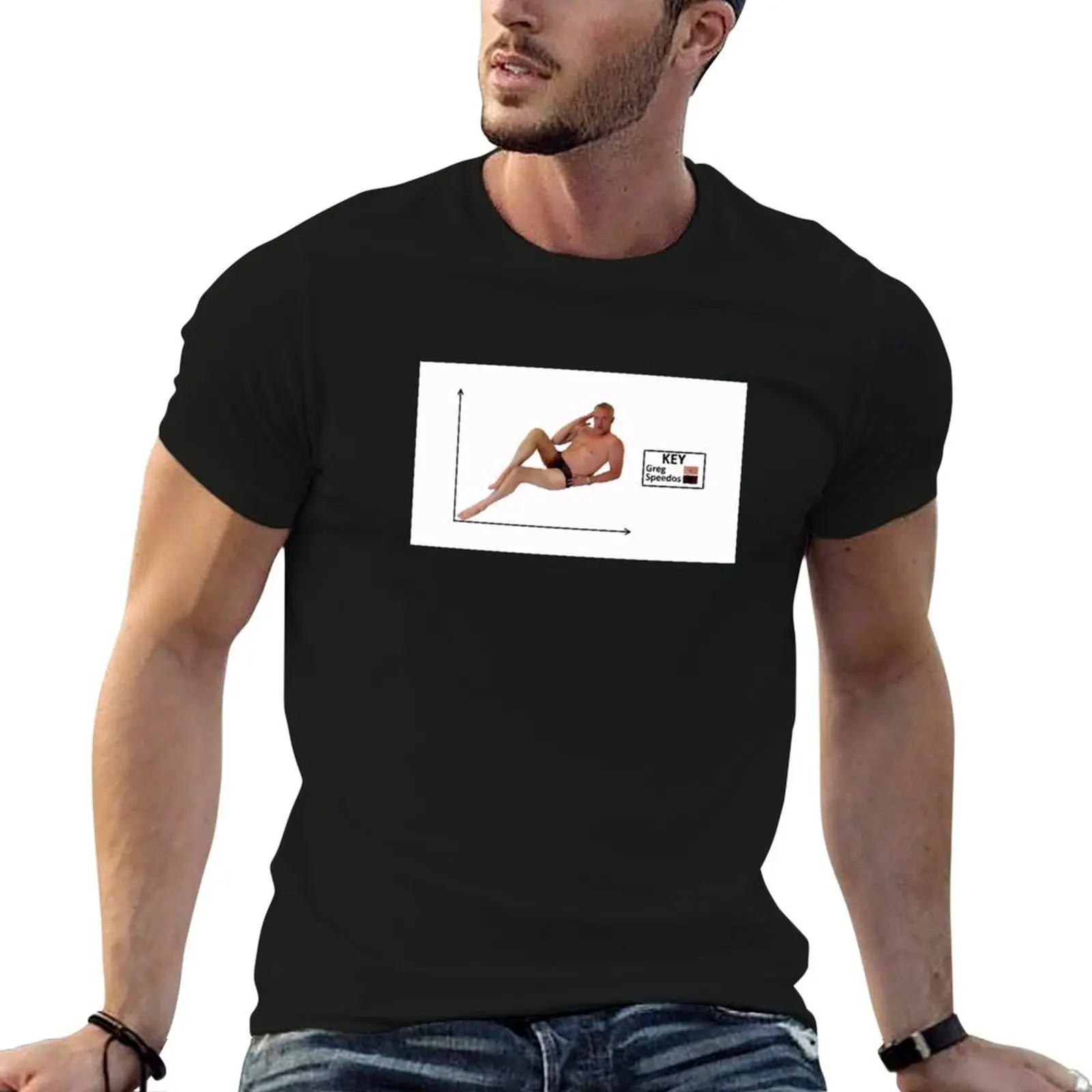 Greg Davies T-Shirt sweat vintage graphic tee mens workout shirts