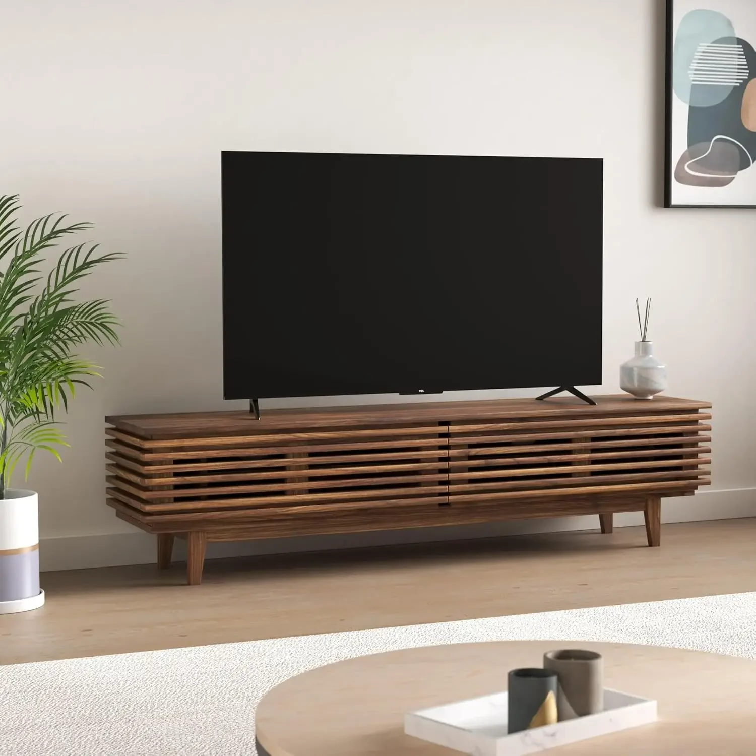 تلفزيون TCL 55 بوصة فئة S5 UHD 4K LED Smart Fire (55S551F، موديل 2024)، Vision، HDR PRO+، Dolby Atmos، Alexa مدمج مع صوت