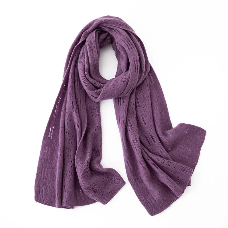 100% الكشمير المرأة وشاح الخريف/الشتاء جديد محبوك المرأة وشاح دافئ موضة الساخن بيع الأساسية المرأة وشاح #5