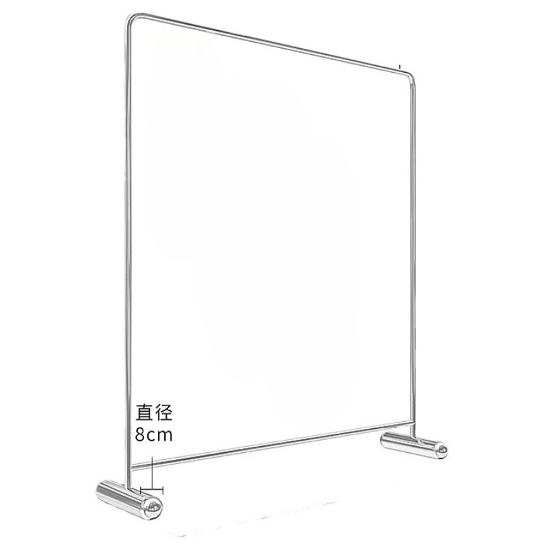 Women's clothing store display shelves, display props stainless steel hangers