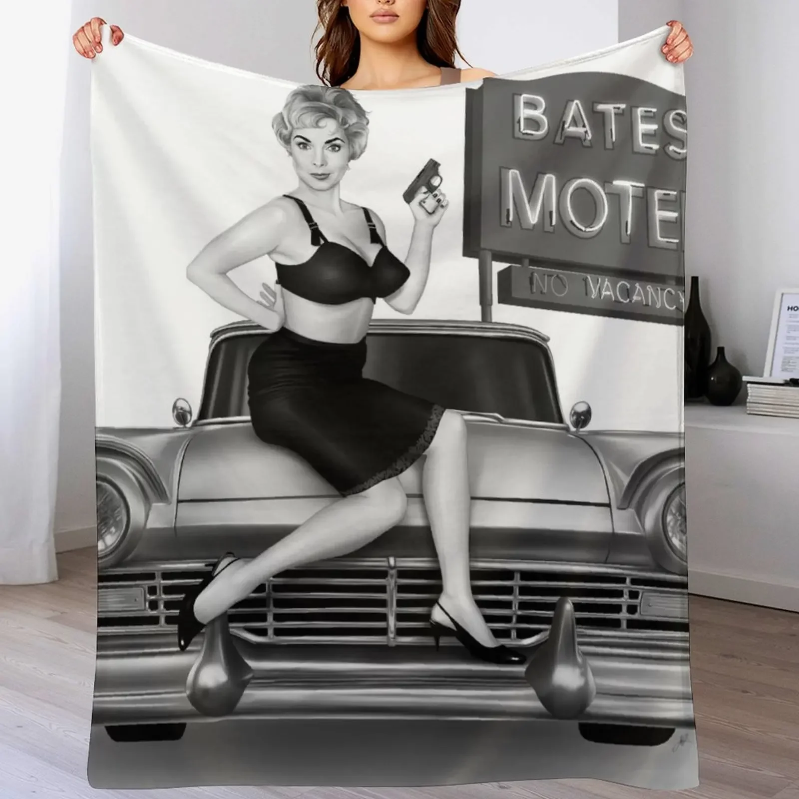 

Janet Leigh Throw Blanket Hairys Furry warm winter christmas decoration Blankets