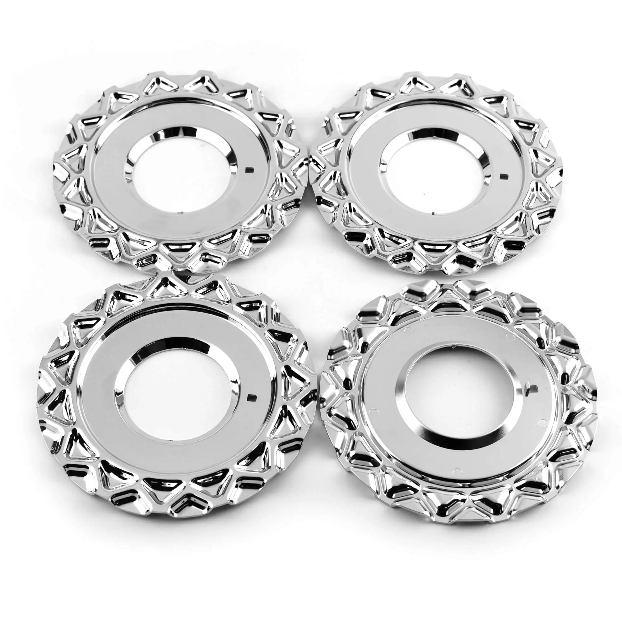 RhinoTuning 4pcs 151mm Car Wheel Center Hub Caps For RS005 RS006 #09.24.038 Tire Rim Cover Protector Decorations Car Accessories