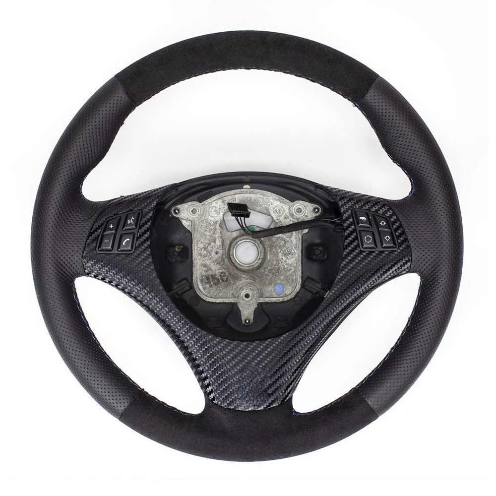 

Car Steering Wheel Cover Suede Leather Steering Wheel Braid For M Sport M3 E90 E91 E92 E93 E87 E81 E82 E88 X1 E84 Accessories