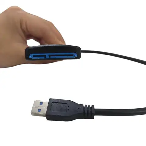 SATA To USB 3.0 Adapter Cable Support UASP 12V US EU 1 Set 3.5/2.5 Inch SSD HDD Hard Drive Disk Converter