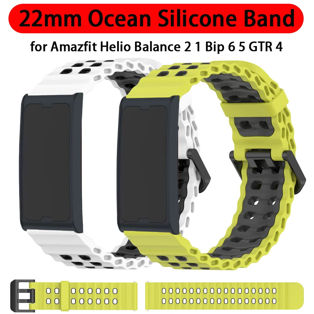 22Mm Ocean Silicone… - image