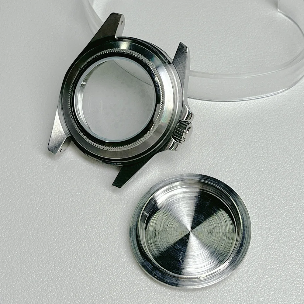 39 مللي متر حافظة اكسبلورر ساعة اكسسوارات الياقوت الزجاج الفولاذ المقاوم للصدأ اكسسوارات nh35 nh34 حركة 28.5 مللي متر الطلب