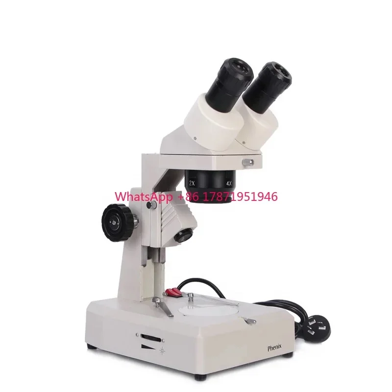 XT-III long working distance binocular fixed ploidy stereoscopic microscope for jewelers gemological electronic