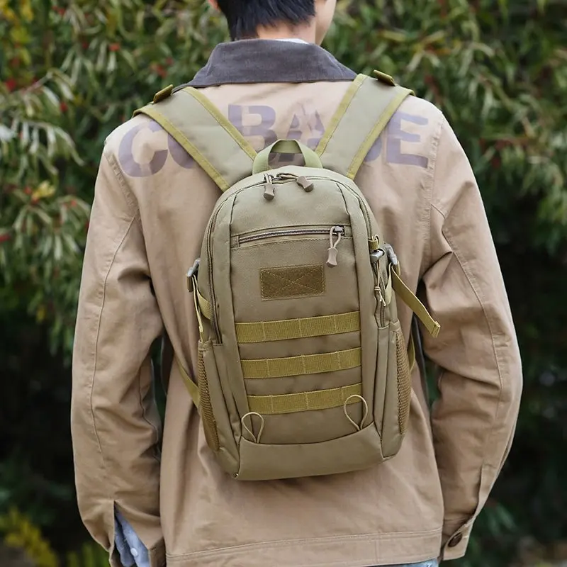 Outdoor Tactical Backpack Large Nylon Cloth Waterproof Men's Hiking Sports Male Backpacks Camouflage Backbag Back Bags for Men