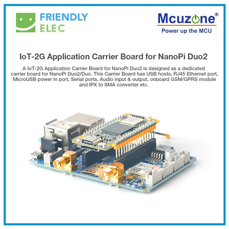 NanoPi Duo2 V1.1，Allwinner H3,4*Cortex A7,Wi-Fi and BT