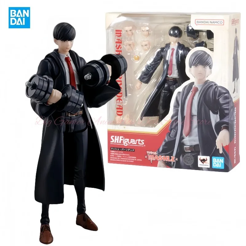 

【In-stock】Bandai Genuine S.H.Figuarts Series Mashle: Magic and Muscles Mash Burnedead Anime Action Figure Model Toy Gift