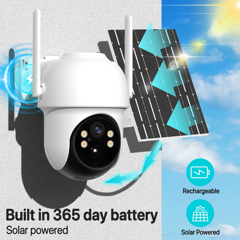 Thumbnail 2 - #55 New Solar Powered Security Cameras Arrivals