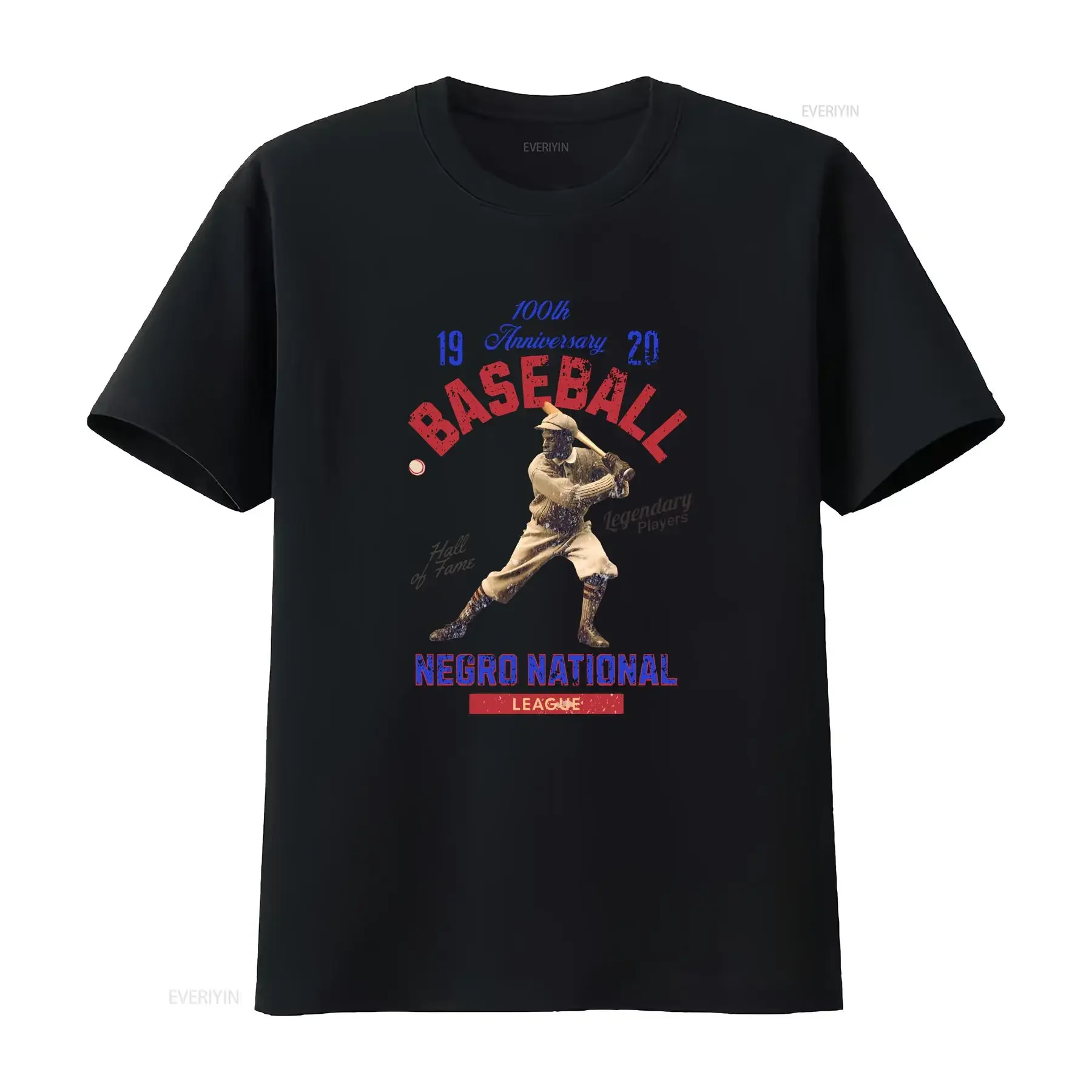 Negro National League Baseball Legends 100th Anniversary Vintage Style Design Black History Player Nicknames Jersey  T Shirt