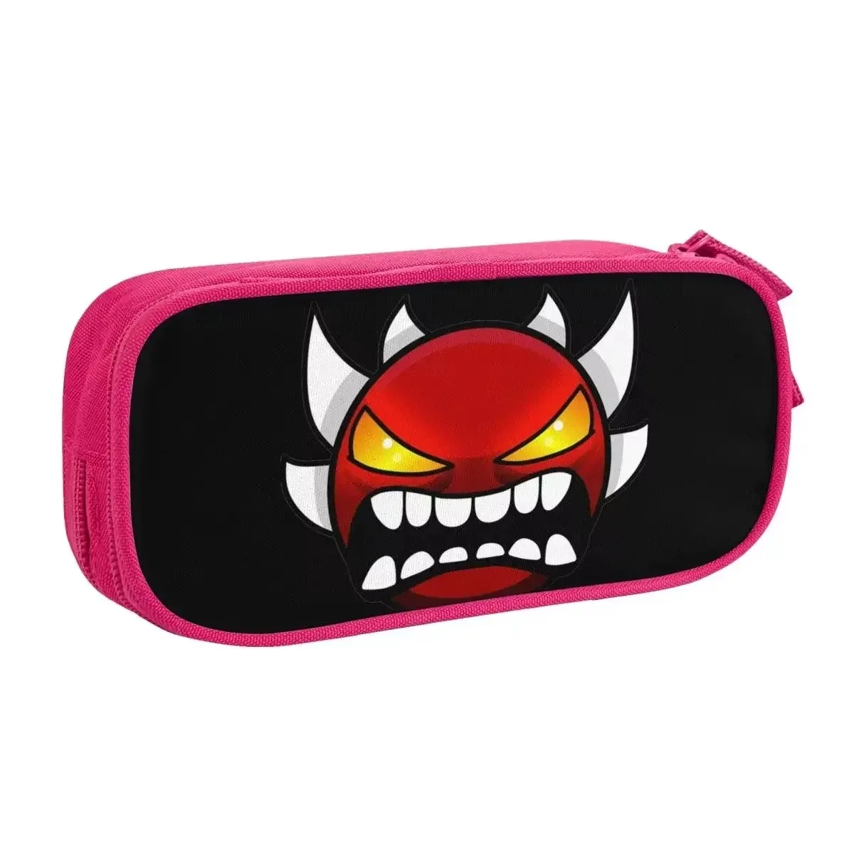 

Geometry Game Dash Pencil Cases Extreme Demon Pen Bags Girl Boy Large Storage School Supplies Zipper Pencil Pouch