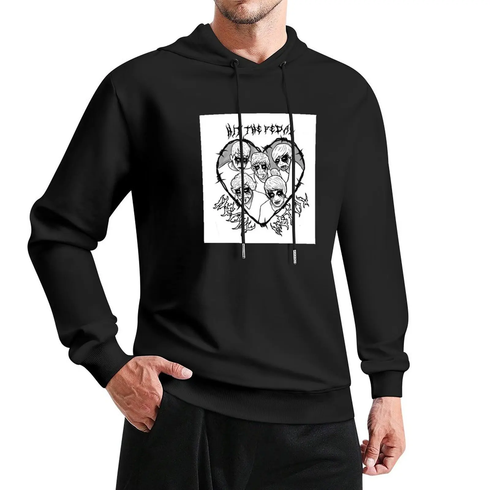 

Heavy Metal 1 D inspired Pullover Hoodie men's sweat-shirt fashion men man hoodie