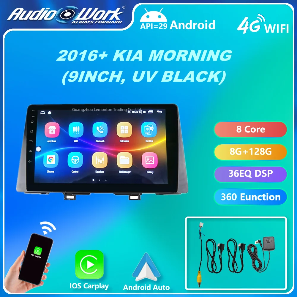 

Android Touch Screen Car Stereo Car Radio Player For kia MORNING Picanto 2017-2018 Car DVD Player