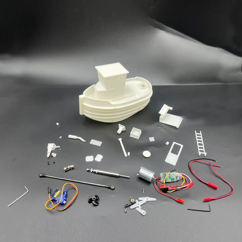 

Mini DIY Model Ship Assembly Kit Hand Assembled 3D Printed ABS Customizable Model Ship Toy