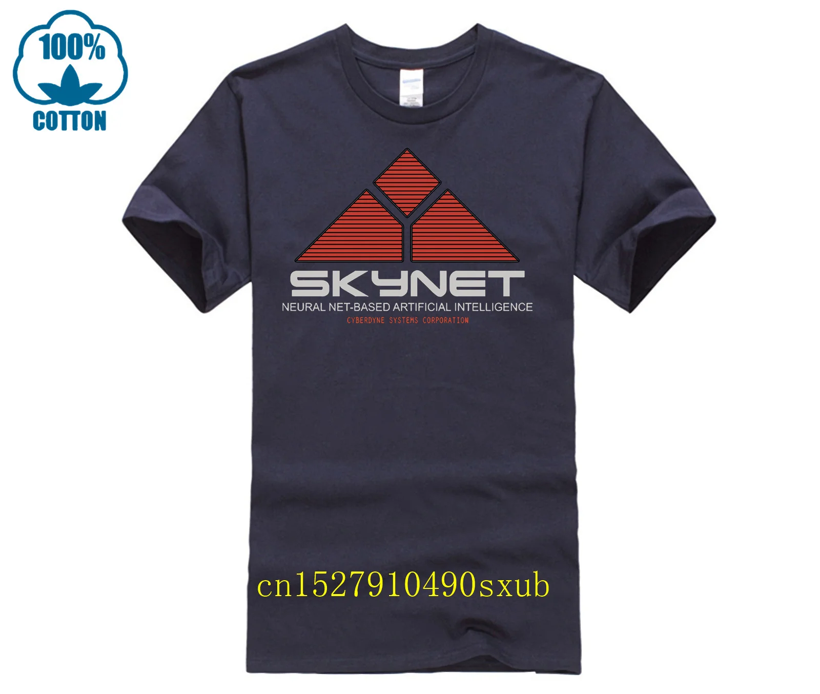 2023 brand men shirt Skynet casual o neck loose summer T shirt for men