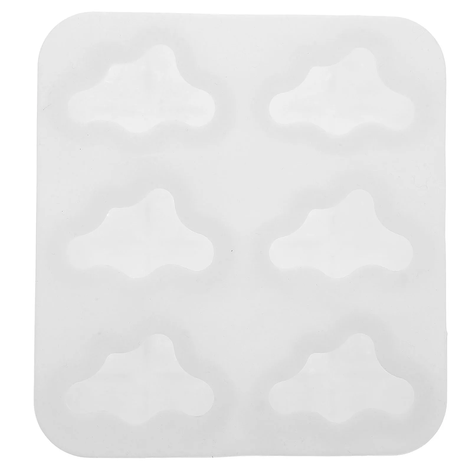 

Cloud Silicone Mold 6-Slot Flexible Non-Stick Cake Mold for Baking Jelly Chocolate Candy Making Oven Microwave Use