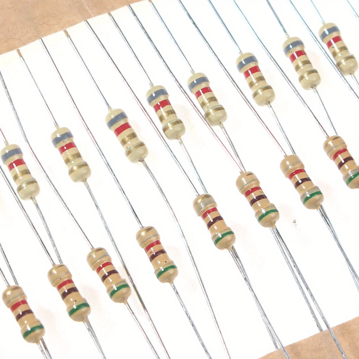 1500pcs 1/4W Carbon Film Resistor Kit 5% Resistance Assorted Set 75valuesX20pcs 0.25W Sample Pack