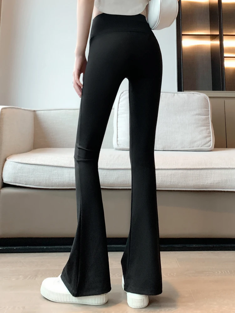 Pantaloni da yoga Bot a vita alta dimagranti Pantaloni da donna sottili primaverili autunnali in pelle arca di grandi dimensioni Grasso MM Controllo della pancia Butt Li...