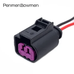1 Set 2 Pin Car Engine Speaker Plug Wire Harness Waterproof Electronic Connector for 1J0973772 18985000000