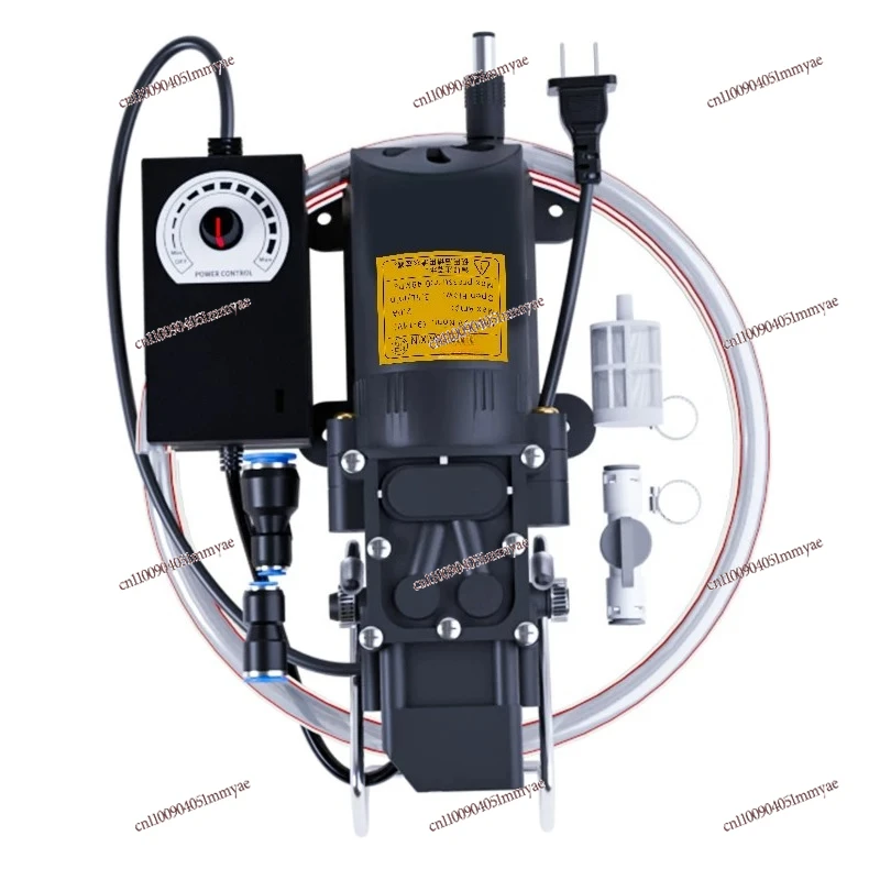 12V Low Pressure Water Pump Pumping Household Type Adjustable Speed Self-priming Miniature Automatic 50 Meters High Lift Water