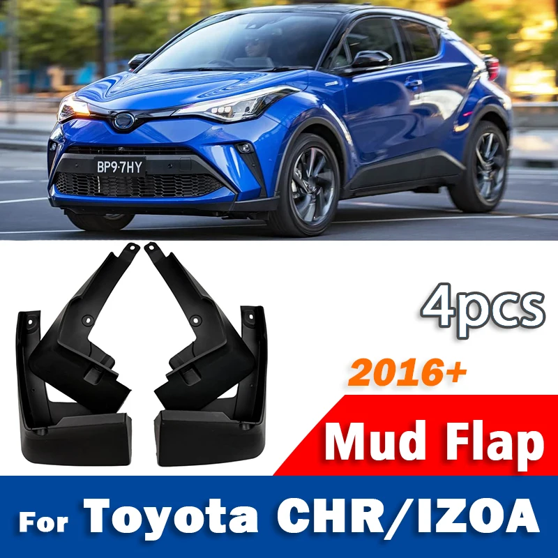2016-2023 Защитные брызговики (комплект из 4 шт.) для Toyota C-HR, аксессуары для автомобиля