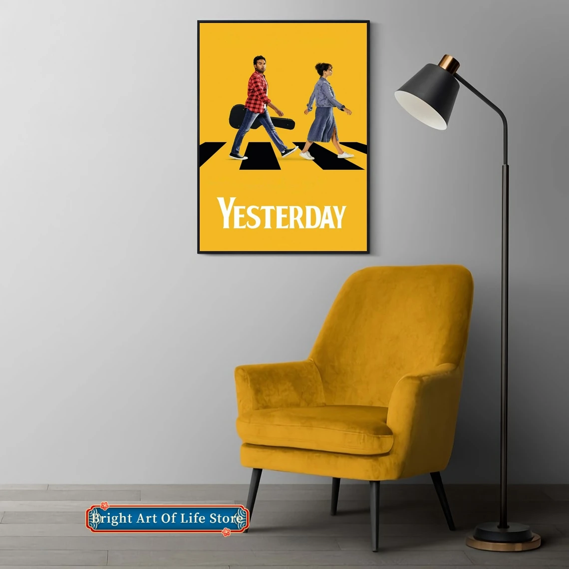 Yesterday (2019) Classic Movie Poster Art Cover Star Photo Print Apartment Home Decor Wall Painting (No Frame)