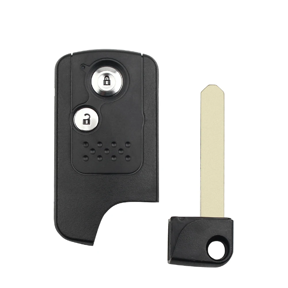 KEYYOU 2/3 Button Remote Car Key Shell Key Housing Cover For Honda Civic Accord CR-V Odyssey
