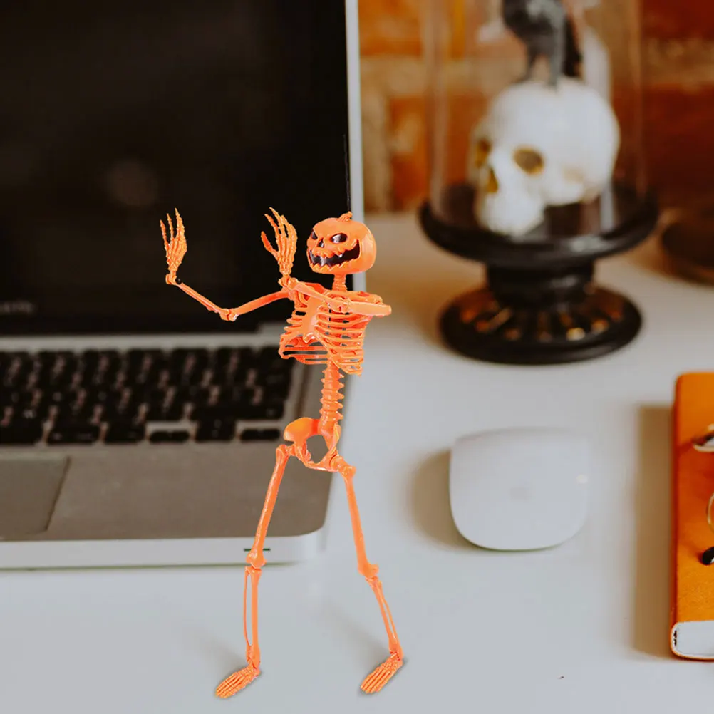 

2Pcs Creative Pumpkin Halloween Accessories Exquisite Design Reusable Decor Prank Prop Home Decor