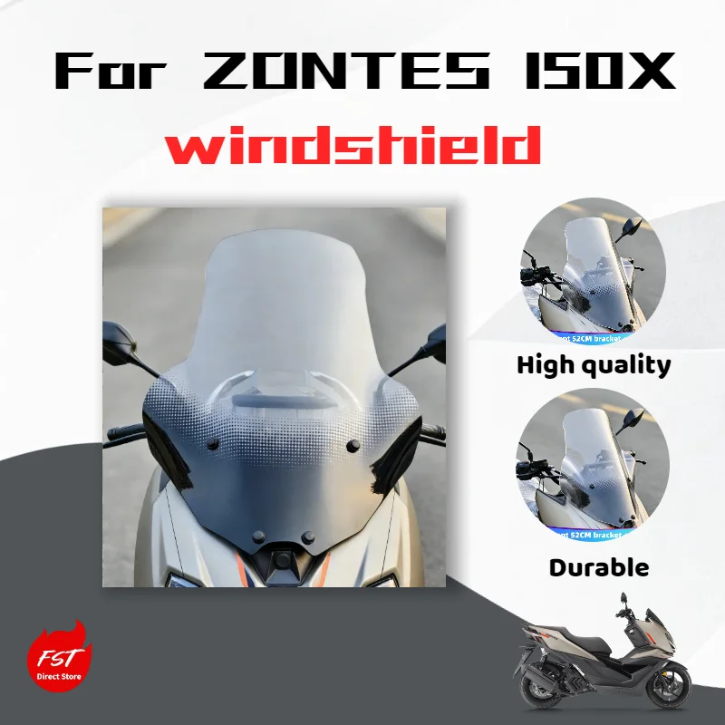 

For ZONTES 150X front windshield motorcycle modification parts crossbar