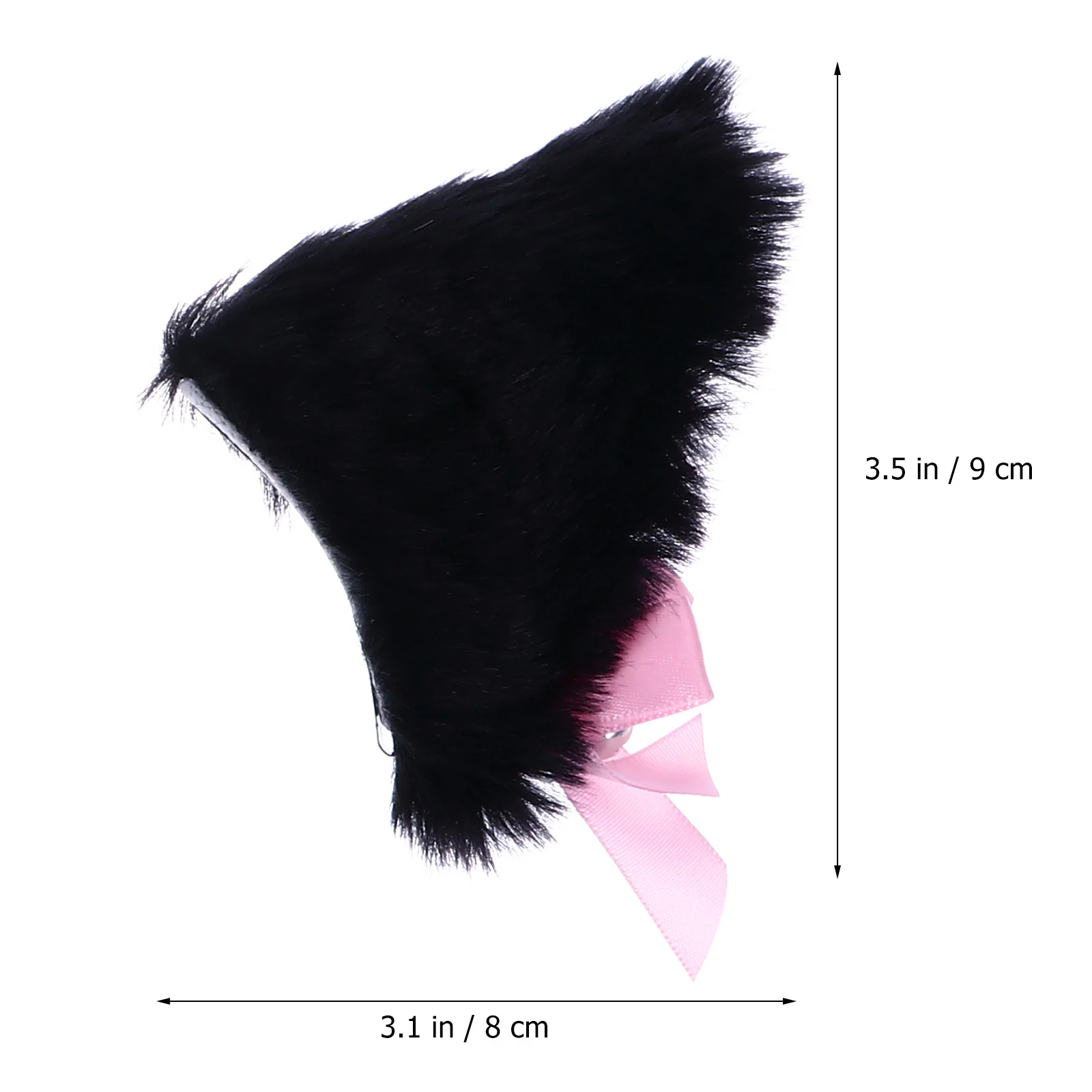 

1Pair Lovely Hair Barrette Unique Cat Ear Shape Perfect for Dance Club Party Carnival Night Out Gift Idea