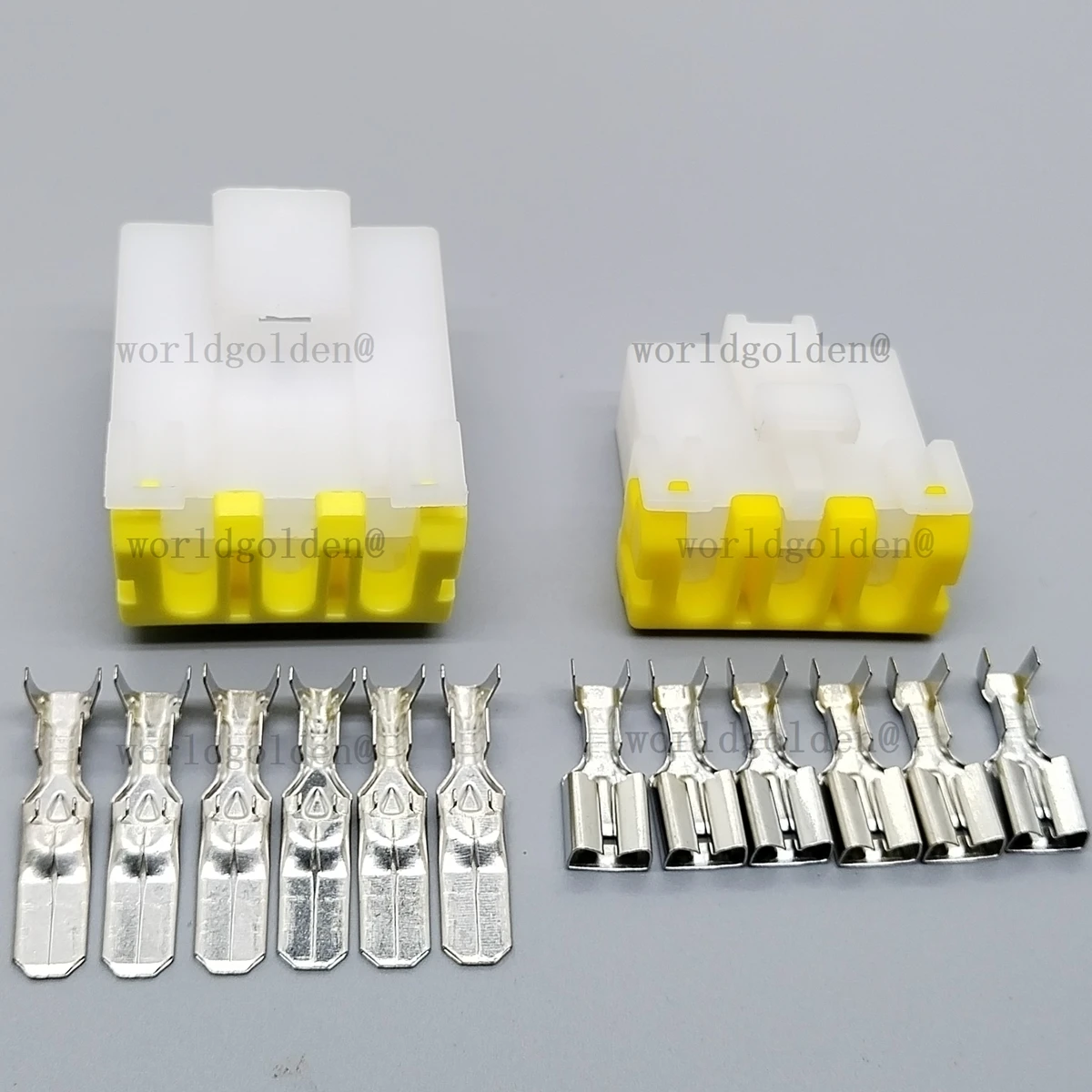 7123‑6060 7122‑6060 6Pin Connector Kit for Universal Vehicles Auto Harness Joint Renewal Wire Swap Maintenance car connector