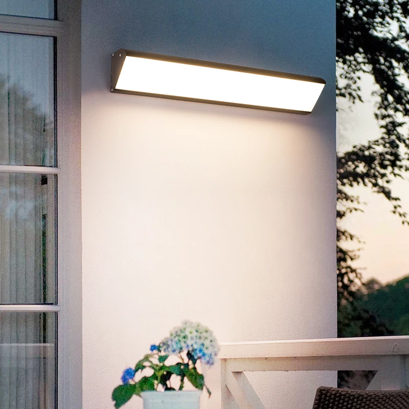 Outdoor waterproof and rust-proof wall wall lamp, balcony, terrace aisle, garden courtyard entrance led super b