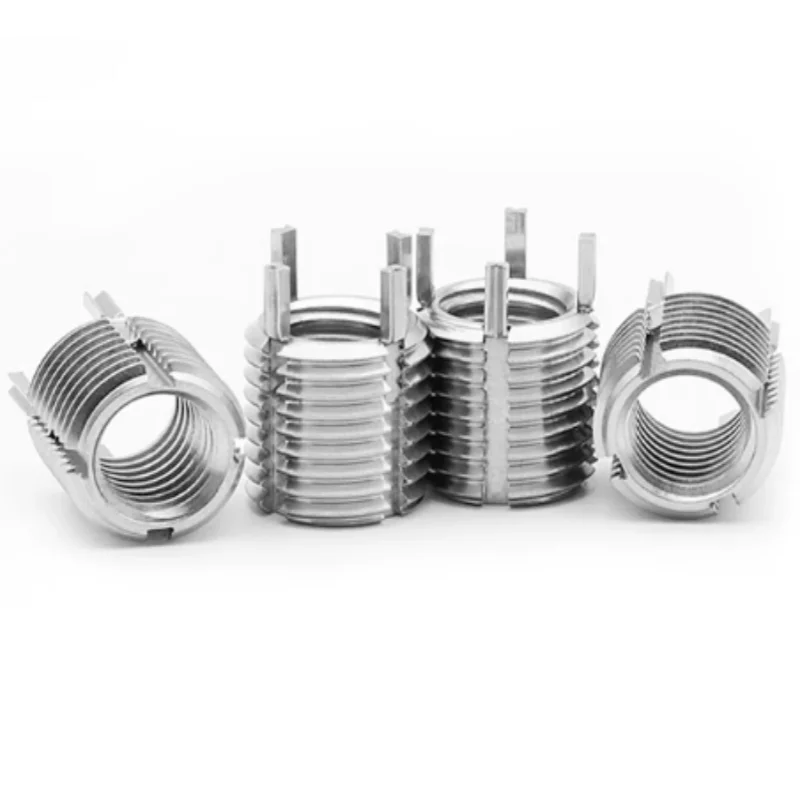 M2-M4~M20-M30 303 Stainless Steelt Self-tapping Bushing with Plug Screw Nuts Lock Insert Support Thread Repair Inser Customize