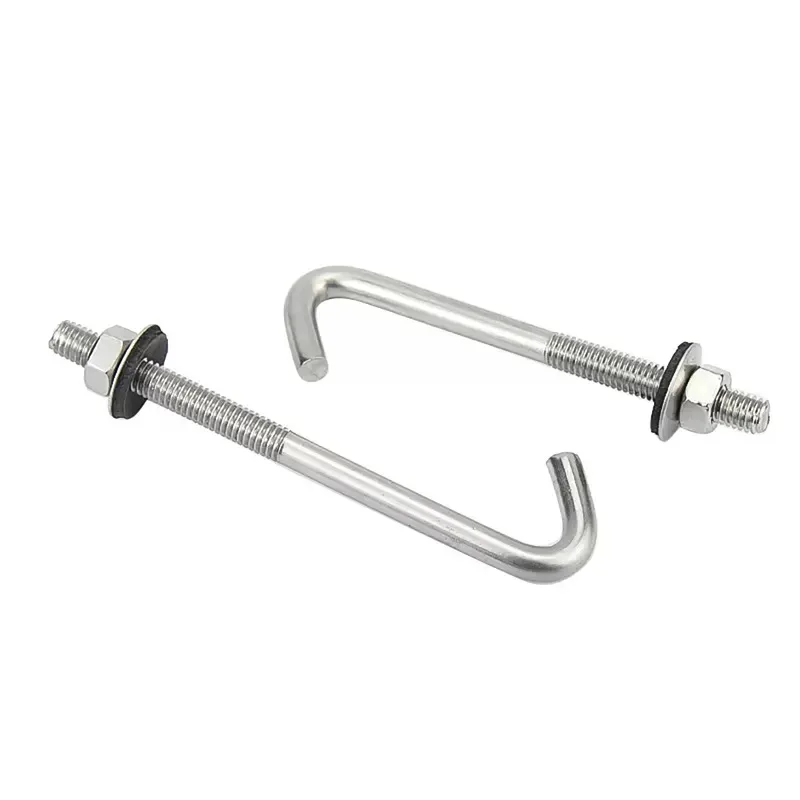 

304 Stainless Multi Direction Hook Screw for Edge Mounting and Flexible Connection in Various Applications M5 M6