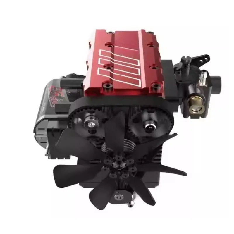 Four-stroke Inline Dual-cylinder Methanol Engine Assembly Model FS-L200AC-OT