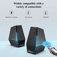 2.0 Computer Bluetooth Speakers Desktop USB 3.5mm AUX Input Wired Speakers for PC Laptop Macbook HUAWEI XIAOMI