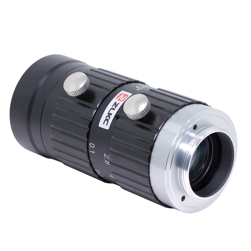 ZLKC 4/3'' Lens for C-Mount Cameras 16mm Focal length large sensor size 20MP High Resolution Lens Machine Vision F2.8 Cameras