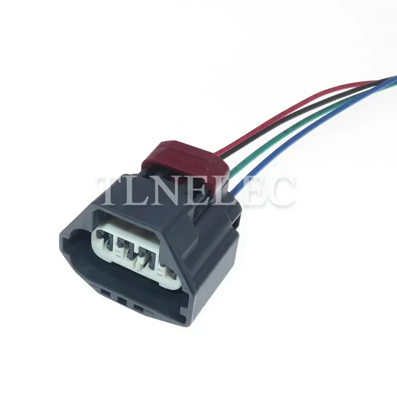4 Pin Way Automobile Electronic Throttle Control Socket With Wires Auto Wire Harness Sealed Connectors For ETC 7283-5885-30