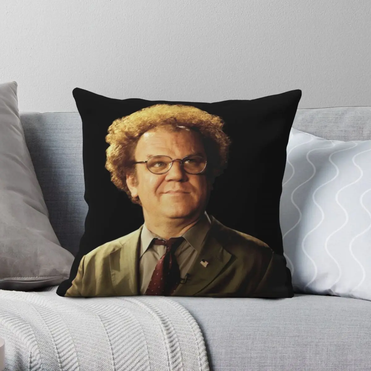 

Dr. Steve Brule Pillowcase Polyester Linen Velvet Creative Zip Decorative Pillow Case Car Cushion Case