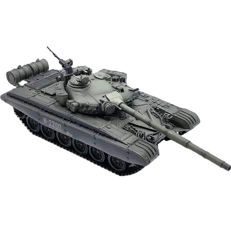 ARTISAN 1:72 Scale Diecast Alloy T72 T-72 Toys Tank Chariot Model Militarized Combat Track Type Classics Adult Souvenir Display