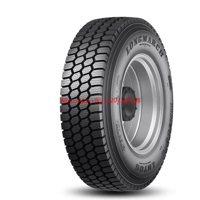 Langma Long March LM705 Winter Tire 9.00r20 Anti-Pulley Ice Snow Road Tire Dongfeng Truck Longmarch11r22.5 Model New Condition