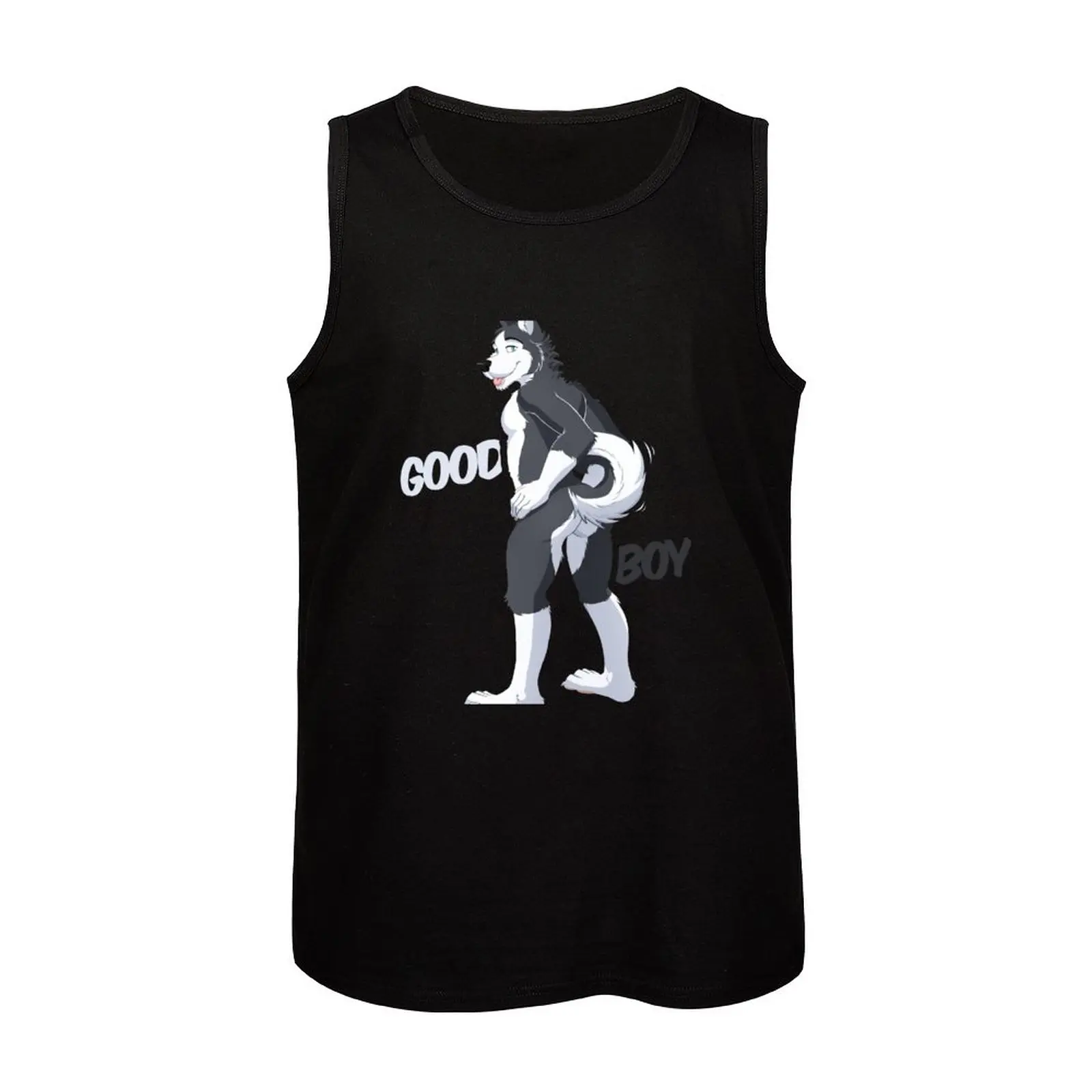 New Good Boy! Cute Pup Design Tank Top mens gym clothes t-shirt for man